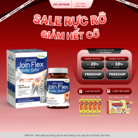 Viên uống JOINT FLEX VAI GÁY PLATINUM hỗ trợ xương khớp – Hộp 30 viên