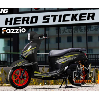 Decal YAMAHA Fazzio NEW Fullbody - Stiker Decal Fazzio Grafik Simple 16