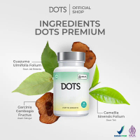 DOTS Premium | Isi 30 kapsul Guazuma ulmifolia folium & Belanda camellia sinensis folium & garcinia 