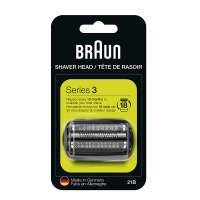 Braun 21B Shaver 刮鬍刀 替換刀頭 兼容300s/ 310s [2美國直購]