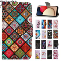 Leather Case for Samsung Galaxy A02S A12 A32 A42 A52 A72 A51 A71 A21S A20E A40 A20S A10S Case Magnetic Wallet Flip Cover Women