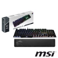【MSI 微星】WR01手靠墊超值組★Vigor GK50 Elite LL TC 機械式電競鍵盤