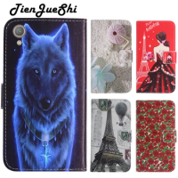TienJueShi Fashion Flip Protect Leather Cover Shell Wallet Etui Skin Silicone Case For Sony Xperia XA1 Plus 5 inch