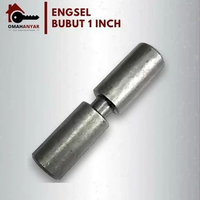 1 BUAH Engsel Bubut Besi AS / Engsel Pintu Pagar Besi Rumah Ukuran 1 Inch