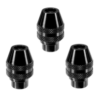 3Pcs Multi Quick Change Keyless Chuck Universal Chuck Replacement For Dremel 4486 Rotary Power Tool For 3000 4000 7700 8200 Part