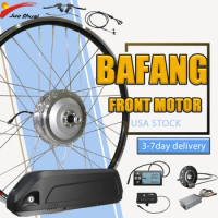 BAFANG Electric Bicycle Conversion Kit 48V/36V 500W 26" 700C EBike Brushless Hub Motor Front Bike Wheel kit bicicleta electrica