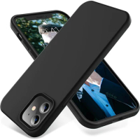 Original Liquid Silicone Case For iPhone 12 12 Mini 13 Mini 13 Pro Max 14 Plus 14 Pro Max Shockproof Soft Cover Accessories
