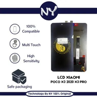 NY PREMIUM LCD XIAOMI POCO X3 2020 / X3 PRO BLACK