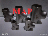 8 x 6 Inch Vlok Tee Las SS304 (Stainless Steel) SCH 10 WELD