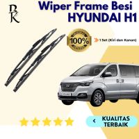 Wiper Metal Blade Mobil Hyundai H1 Frame Besi Konvensional 1 Set Kiri & kanan