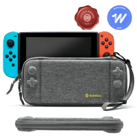 Tomtoc 玩家首選二代任天堂Nintendo switch保護收納旅行包 - 灰