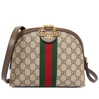 【GUCCI 古馳】貝殼包 Ophidia GG Supreme(499621)
