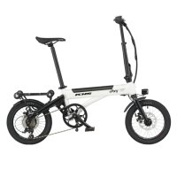 【KHS 功學社】epony電小馬 16吋8速5段電輔續航60km電動輔助折疊腳踏車-共3色(閃電標章 自行車 電動單車)