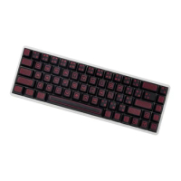 GMK 76 Key Gaming Keyboard DYE-SUB Cherry Personalized Programmer PBT Black Red Keycaps For MX Switch Mechanical Keyboard
