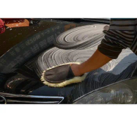 Car Cleaning Wash Microfiber Gloves Wash Tools For Acura MDX RDX TSX Seat Leon Ibiza Toledo Saab 9-3 9-5 93 Infiniti q50 FX35 G3