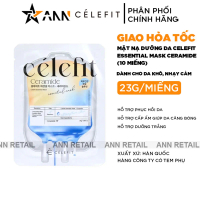 Mặt Nạ Celefit Essential Mask Ceramide Hỗ Trợ Cấp Ẩm & Hỗ Trợ Phục Hồi Da Hộp 10 Miếng [Chính Hãng]