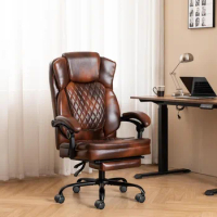 Ergonomic Office Chair with Footrest,