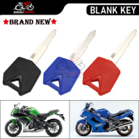 Motorcycle Blank Key For Kawasaki ZZR 250/400/600/1100/1200 W800 NINJA 400R ZXR400 ER-6F/6N ZX-6R 636 ZX-9R/10R/12R/14R Z750/R/S