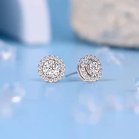 Anting Berlian Eropa Model Solitaire Setting - JB Berlian