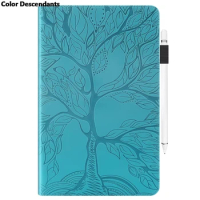 Case for Honor Pad X9 Tablet 11.5 inch Emboss Tree Leather Flip Cover for Funda Honor Pad X9 X 9 Cas