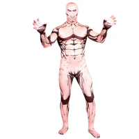 Attack on Titan Eren Yeager Titan Spandex Bodysuit Superhero Costume