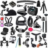 CERASTES Action Camera Accessory Kit for GoPro Hero 11/10/9/8/7/6/5/4 GoPro Max Fusion Insta360 AKASO DJI Osmo Action Cameras