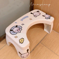 Cute Puppy Home Toilet Squat Pit Step on Feet Stool Toilet Mat Foot Stool Elevated Under Table Ottoman Plastic Chair Step Stools
