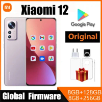 Xiaomi 12 5G Smartphone Global Version Qualcomm Snapdragon 8 Gen1 6.28inchs 50MP 32MP 2340x1080 Android 67W
