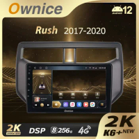 Ownice K6+ 2K for Toyota Rush 2017 - 2020 Car Radio Carplay Multimedia Video Player Navigation Stereo GPS Android 12 No 2din DVD