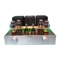 300B+6H8C+12AX7 single-ended Class A tube amplifier, fever HiFi power amplifier, output power 9w*2, frequency response 20-30KHZ