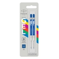 ไส้ปากกาเจลปาร์คเกอร์ Parker สีน้ำเงิน 0.7 แพ็ค 2