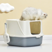 ห้องน้ำแมว XXL Tomcat Pakeway รุ่น 2 by TOMCAT size &XL 49x55x40cm สินค้าพร้อมส่ง