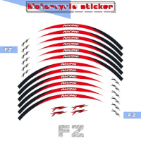 Motorcycle rim decorative decals waterproof protective stickers color tape for Yamaha FZ1 FZ6 FZ-07 FZ8 FZ-09 FZ-10 FZS1000