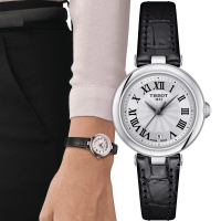【TISSOT 天梭 官方授權】Bellissima 浪漫邂逅羅馬時尚腕錶 女錶 手錶 母親節 禮物(T1260101601300)