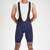 Celana Padding Sepeda Bib Cargo Cheji Pro Race Side Pocket Gravel Cycling Original Pasti Ori