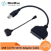USB SATA 3 Cable Sata To USB 3.0 Adapter UP To 6 Gbps Support 2.5'' External SSD HDD Hard Drive 22 Pin III USB SATA Adapter