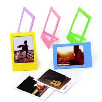 5pcs Photo Frames For Fujifilm Instax Mini Film Papers, Double Sided Fridge Picture Frame, Children's Artwork Frames