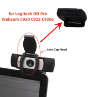 Shutter Lens Privacy Cap Hood Protective Cover for Logitech HD Pro Webcam C920 C922 C930e Lens Accessories Black Privacy Cover