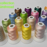 4 seasons Brother Colors Computerized Machine Embroidery Thread for Brother Juki Janome machines 16 assorted colors each