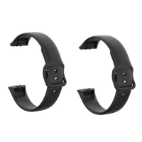2X Sport Watchband Strap For Samsung Galaxy Fit SM-R370 Watch Band Soft Silicone Bands Strap For Samsung Galaxy