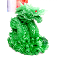 (FREESHIP- Tặng mã giảm giá 5k) Tượng Rồng ôm châu. Vật phẩm phong thủy kích tài lộc - BUDDHA SHOP