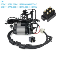 1Pc Air Suspension Compressor Pump With Valve Control Unit Kit For Jeep Grand Cherokee For Ram 1500/1500 Classic Car Accessories