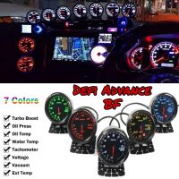 (Defi 255 Colours Advance BF) Meter Gauge with sensor Water Temp Volt Boost RPM Oil Press Oil Temp V