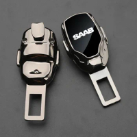 Car Seat Belt Clip Extender Safety Seatbelt Lock Buckle Plug Thick Insert Socket For Saab 93 95 Saab 9-3 9-5 900 9000