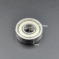 10pcs/100pcs 607ZZ 7*19*6mm Deep Groove Ball Bearing 607 2Z 7mm Bore Chrome Steel Miniature Bearings