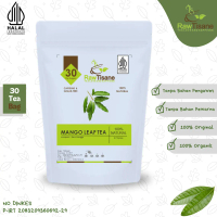 RAW TISANE MANGO LEAF TEA : TEH DAUN MANGGA ISI 30 TEA BAG
