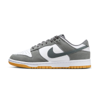 Nike Dunk Low Smoke Grey Gum 男 灰白 麂皮 低筒 休閒鞋 FV0389-100