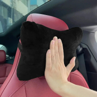 Bantal tempat duduk kereta “Like”, penyokong kepala dan leher, aksesori hiasan untuk VW Golf 7/5/4, 