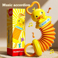 Cartoon Mini Kids Hand Organ Toys Soothing Toys for Babies Early Education Musical Hand Organ Toys