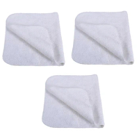 3Pcs For Karcher Steam Cleaner Cotton Mop Cloth Pads Covers CTK10 CTK20 SC4 SC5 Highly Match With The Equipment